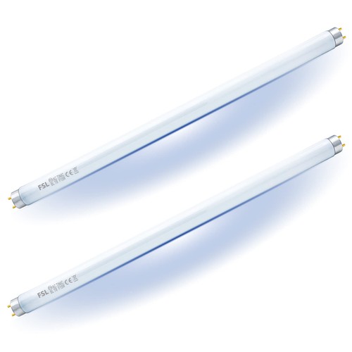 FSL BL T8 F15W Fly Killer Replacement Bulbs - 17in UV Tubes for 15/30 W Fly 