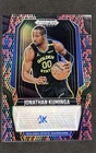 JONATHAN KUMINGA 2024-25 Panini Prizm Black Auto Snakeskin /15 Atlanta Hawks