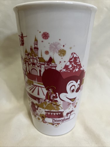 Starbucks Mickey Mouse Ceramic Tumbler Mug/Cup Disney Disneyland Pirates Dumbo - Picture 3 of 10