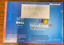 DELL Microsoft Windows XP Professional SP2 Install CD - SEALED No Keys 
