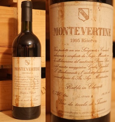 1995er Montevertine - Riserva - Azienda Montevertine - Toskana - Rare !!!!!!!