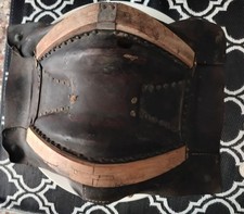 Sella cavallo antica in pelle