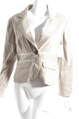 VERO MODA Blazer Dames T EU 40 beige clair-marron clair style décontracté - Photo 1/4