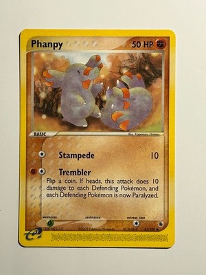 Phanpy Common Ruby and Sapphire 62/109 LP