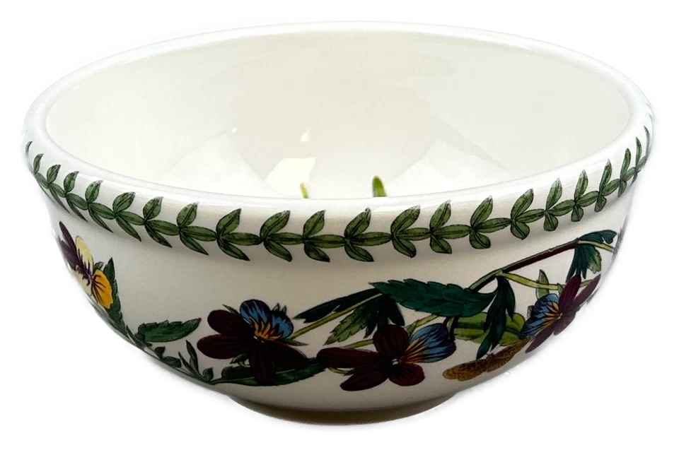 Portmeirion Botanic Garden Individual Salad Bowl Fruit Dessert Narcissus England - Image 3 of 4