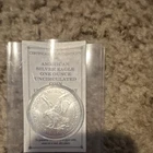 United States Mint American Silver Eagle 1 oz .999 Silver Business Strike Uncert