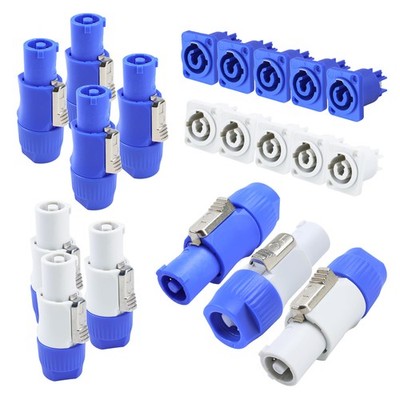Rokkadaa Pack of 20 PowerCON Connector  5pcs NAC3FCA Powerin and 5pcs NAC3FCB...