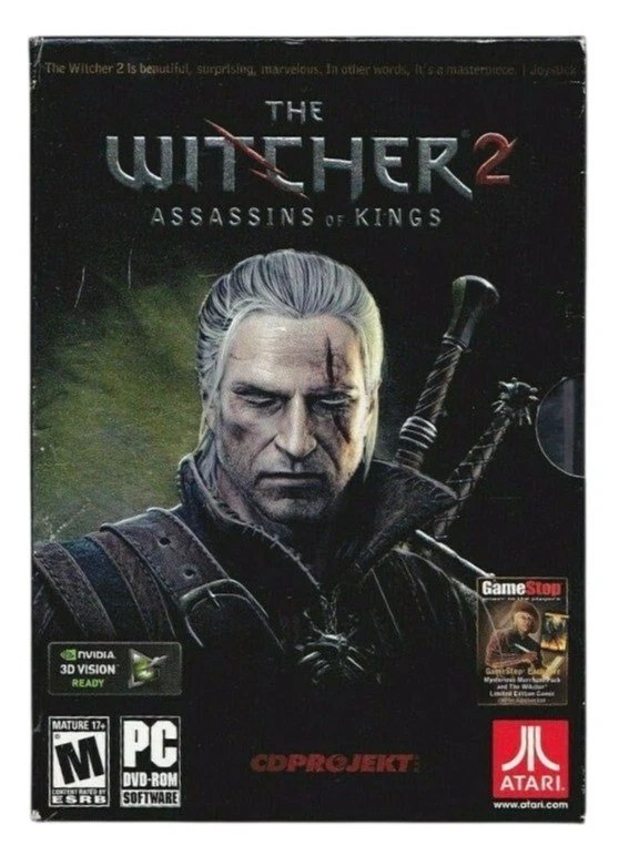 The Witcher 2: Assassins Of Kings - Édition Collector PC, 100% Complet, Boîte & Manuel, Très Bon état