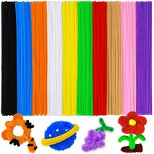 Eppingwin Multi-Colored Pipe Cleaners, 12 inch Chenille Stems for Crafts, Pipe C