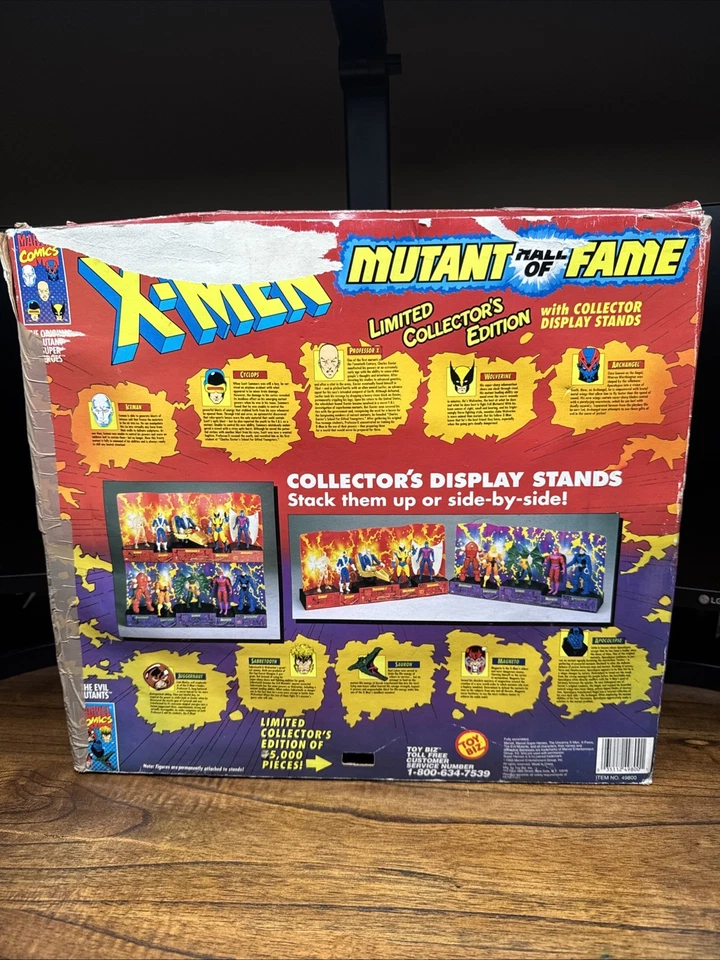 ToyBiz Uncanny X-Men Mutante Salón de la Fama Numerado Edición Limitada Coleccionista Foto 2 de 4