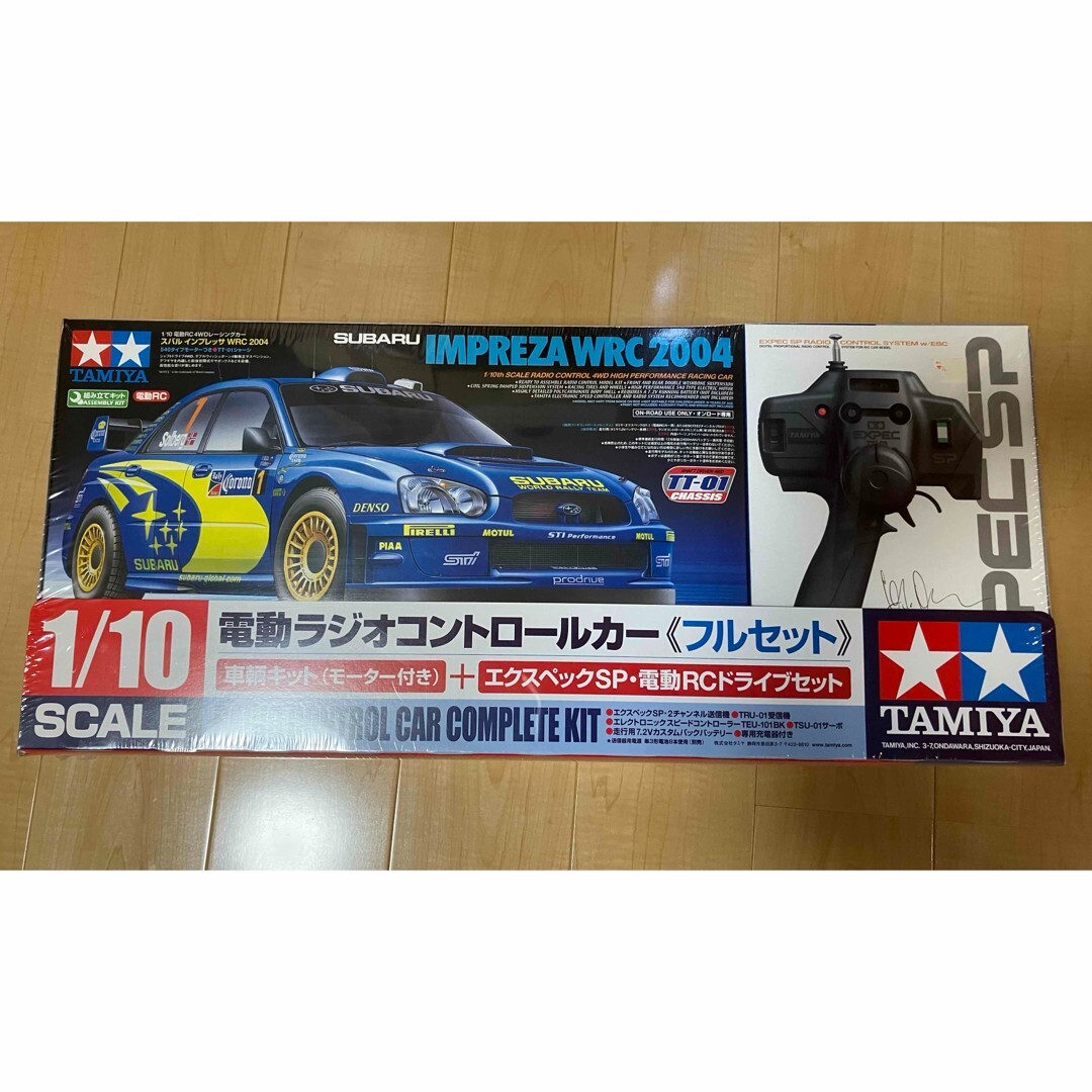 TAMIYA インプレッサ　WRC 2004 Unboxing the Tamiya Subaru Impreza WRC 2004, Rally Japan