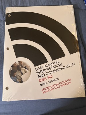 Data Analysis, Interpretation and Communication