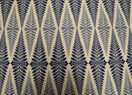 Rimini Indigo Regal Fabric - Picture 2 of 2