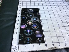 Original Vintage Booklet: CANON LENSES -- 22 pgs -- circa 1980's