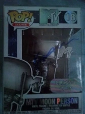 MTV Moon Person Kendrick Lamar Funko Pop 18 Autograph Box