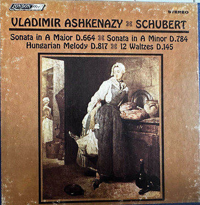 Vladimir Ashkenazy - Schubert Sonata in A Major D.664 Reel Tape 7 ½ ips 4trk