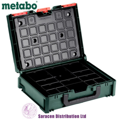 METABO METABOX 118 ORGANISER MIT 12 HERAUSNEHMBAREN EINSÄTZEN, - 626897000