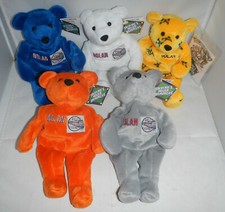Nolan Ryan Salvino  s Bammers Bear 4 Team Set Plus Limited Ed K HOF Beanie Plush