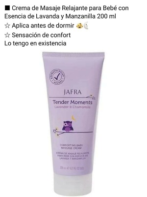 Crema Relajante Para Bebe/ Confort Baby Massage Cream 6.7 0z | eBay
