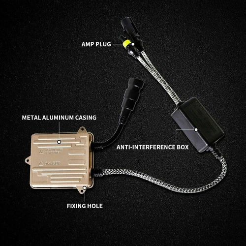 For High / Low Beam 6000K 55W 2PCS D2H HID/Xenon Headlights Bulbs w/Ballasts  - Picture 5 of 7