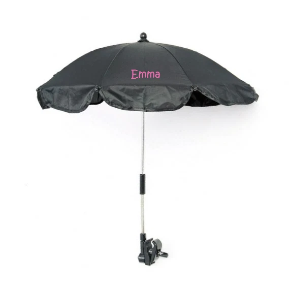 Personalised Buggy Pram Parasol Umbrella with Child s Name eBay