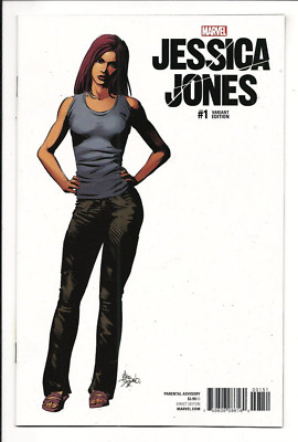Jessica Jones # 1 Mike Deodato 1:10 Incentive Variant Cover (Dec 2016) NM New
