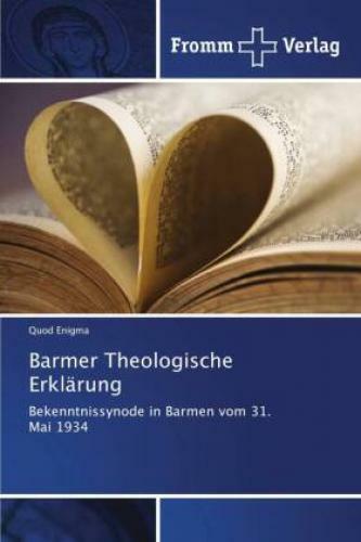 Thumbnail - Barmer Theologische Erklärung Bekenntnissynode In Barmen Vom 31. Mai
