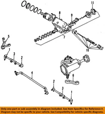 Dodge CHRYSLER OEM 84-94 B250 Steering Gear-Inner Tie Rod End 4131302