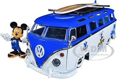 JADA ミッキーマウス フォルクスワーゲン T1 バス Amazon.com: Jada Toys Disney Mickey and Friends 1:24