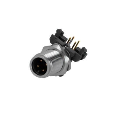 SAL-12S-FSHW4 Buchse M12 PIN: 4 männlich Code A-DeviceNet / CANopen THT CONEC