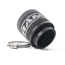 Filtro De Aire Ramair Para Scooter Y Motocicleta | 52mm Con Tapa Cromada | Rendimiento + Estilo (MC-009)