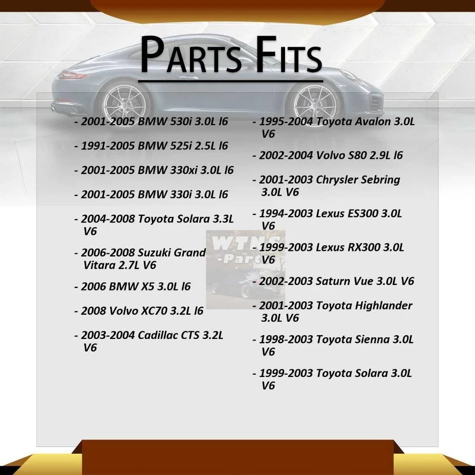 6 piezas para bujías Toyota Avalon DENSO 1995 1996 1997 1998 1999 2000 2001 Foto 4 de 4