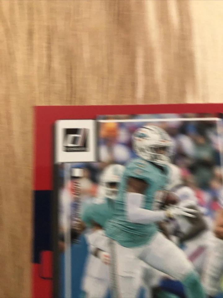 DeVANTE PARKER 2022 Donruss Red Press Proof #122 Patriots Dolphins Louisville - Image 2 of 4