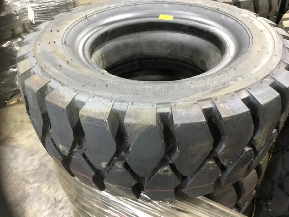 16x6-8 Dunlop Power Lifter Pneumatic Industrial Tire 10 Ply #T195