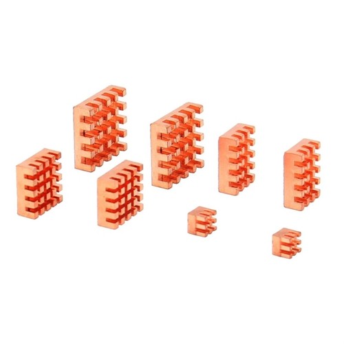 Heat Sinks For RPI 5 Board Heat Sinks CPU Copper Heatsinks Passive Radiator - Afbeelding 7 van 8