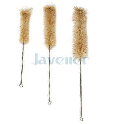 195/240/270mm Length Bristle Test Tube Brush Laboratory Wash Cleaning
