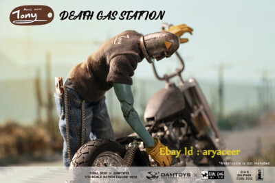 DAMTOYS ＆Coal Dog Death Gas Station Metal Head Tony Action Figure