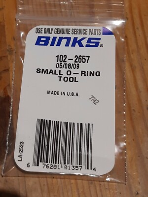 102-2657 Kleines O Ring Werkzeug für Binks DeVilbiss Klebe Spritzpistole System