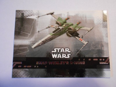 Topps STAR WARS: The Rise of Skywalker trading card, SNAP WEXLEY'S X-WING #52 | eBay