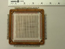 Ferrite core memory plate MP-2 1024 bits 1976 from a military computer