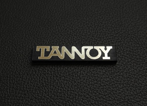 Logo TANNOY 51 x 11 mm Height 3 mm Gold self-adhesive - Picture 6 of 9