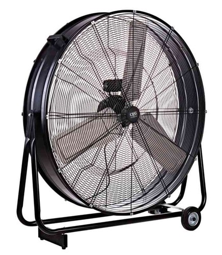 Ventilatore Pavimento Uragano 100 ev102 cfg Industriale Alta Potenza Terra 500w - Foto 3 di 5