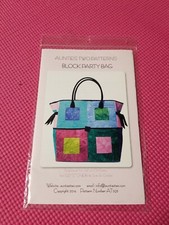 Aunties Two Patterns block party bag