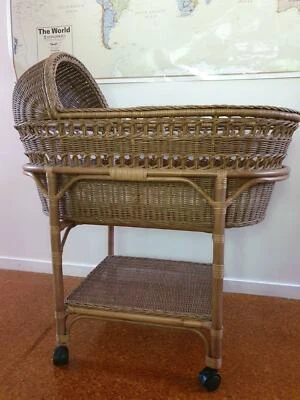 Pottery Barn Wicker Bassinet Cots Bedding Gumtree Australia