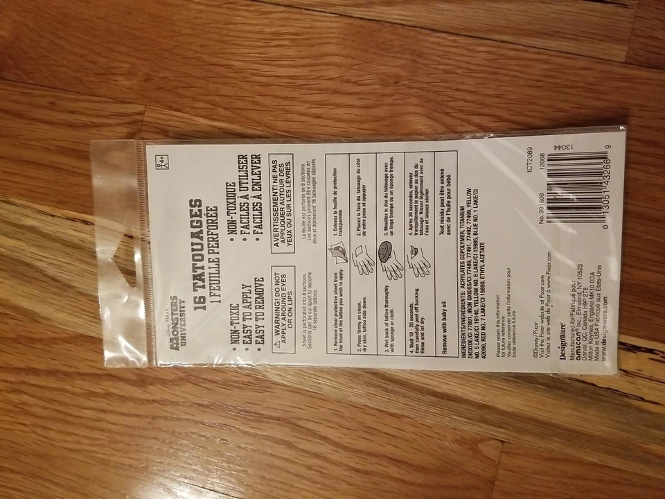 Favor de tatuaje de monstruos Disney 16 tatuajes favorecidos por Mike Foto 2 de 2