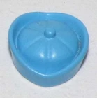 14672, 1x Hat, Cap, Sailor, Chinese, Mongolian, Light Blue