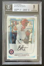 2011 Bowman Chrome Prospects #BCP1 Bryce Harper BGS 9 Mint