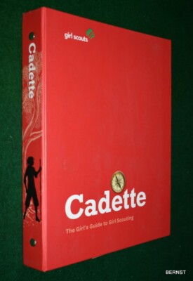 VINTAGE GIRL SCOUT PROGRAM NOTEBOOK - CADETTE - NEW AND UNUSED