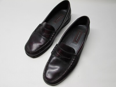 MAKE AN OFFER Florsheim Burgundy Loafers - Size 10D  display picture 1