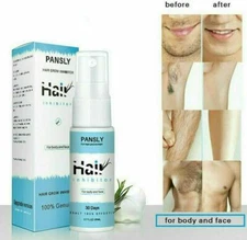 Herbal Gentle Hair Removal Spray Repair Nourish Permanent Hair Growth Inhibitor